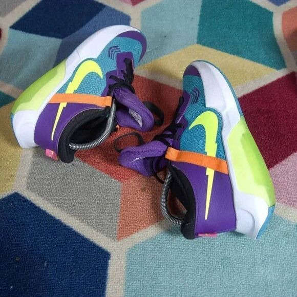 Air Zoom Crossover GS 'Teal Nebula Purple Cosmos Size 7Y - Picture 4 of 5